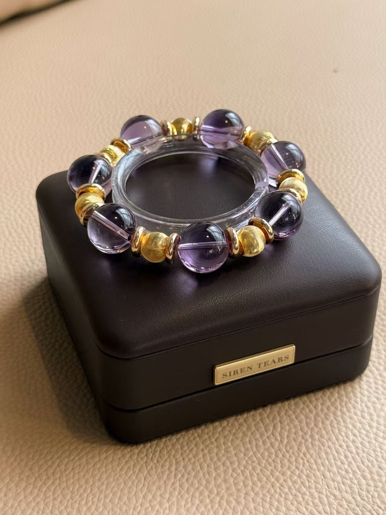 Amethyst bracelet